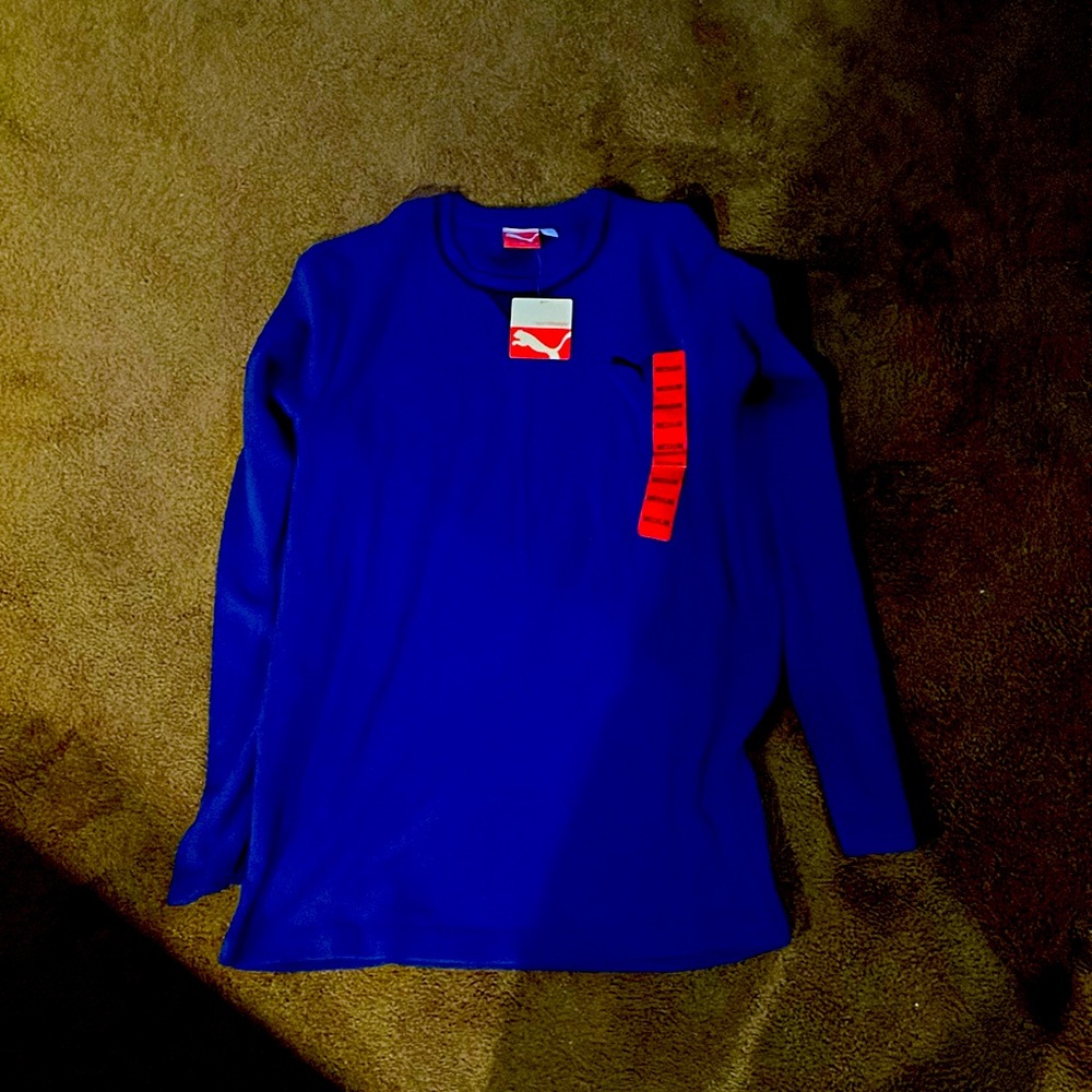 Very soft light sweat shirt